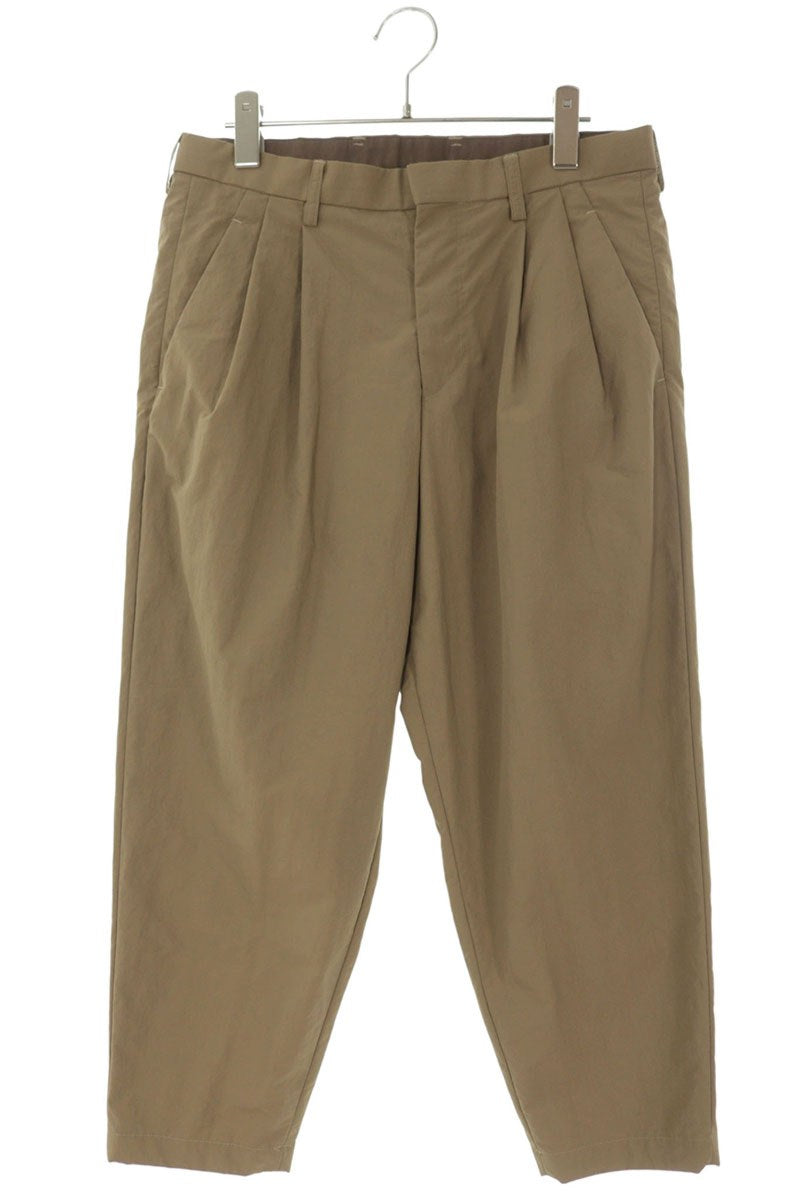 kolor 25SS Pleated Nylon Pants Beige Size 30