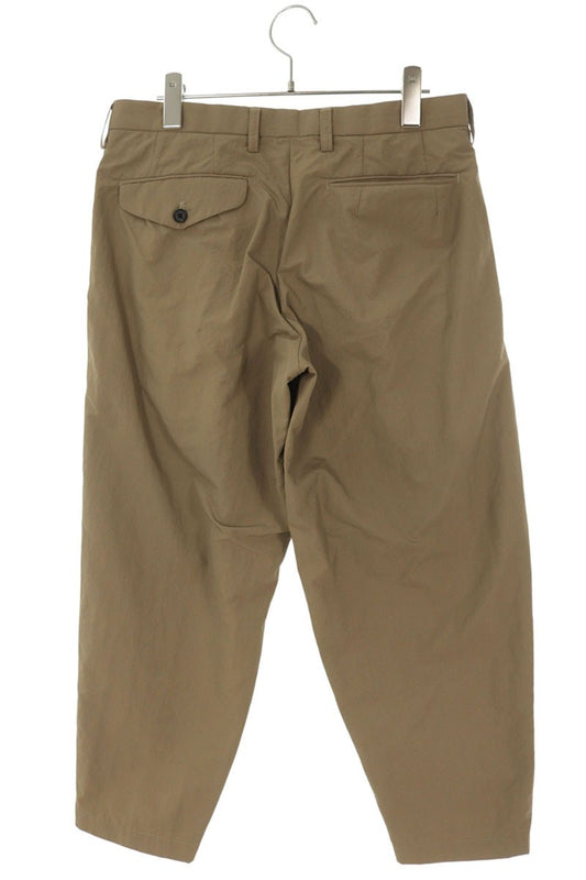 kolor 25SS Pleated Nylon Pants Beige Size 30