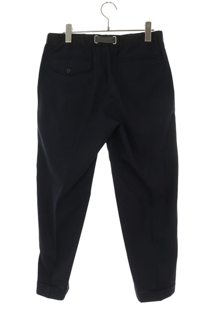 kolor 25SS Wool Blend Belted Tapered Pants Navy Size 30