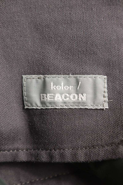 kolor BEACON 25SS Poly Cotton Belted Tapered Pants Size 30