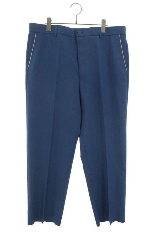 GUCCI 751787 ZANWY Polyester Trousers Blue Size 40
