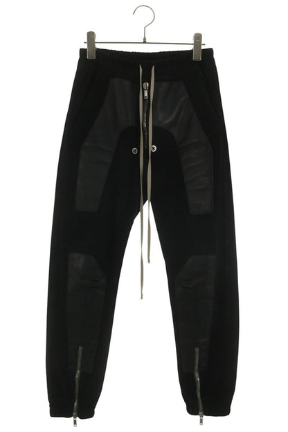 Rick Owens 22AW Larry Cargo Jog Leather Patch Pants Size 32