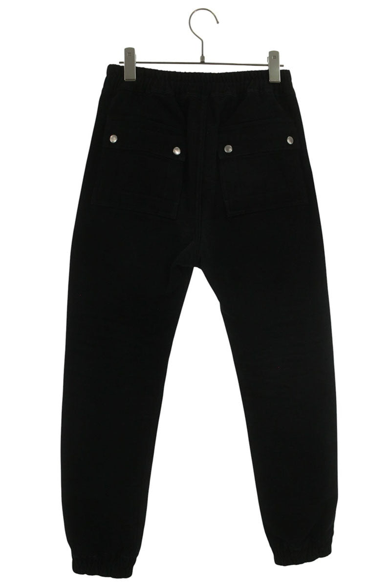 Rick Owens 22AW Larry Cargo Jog Leather Patch Pants Size 32