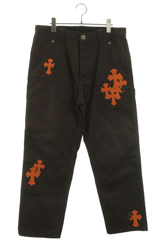 Chrome Hearts Cross Patch Cotton Pants Size 33