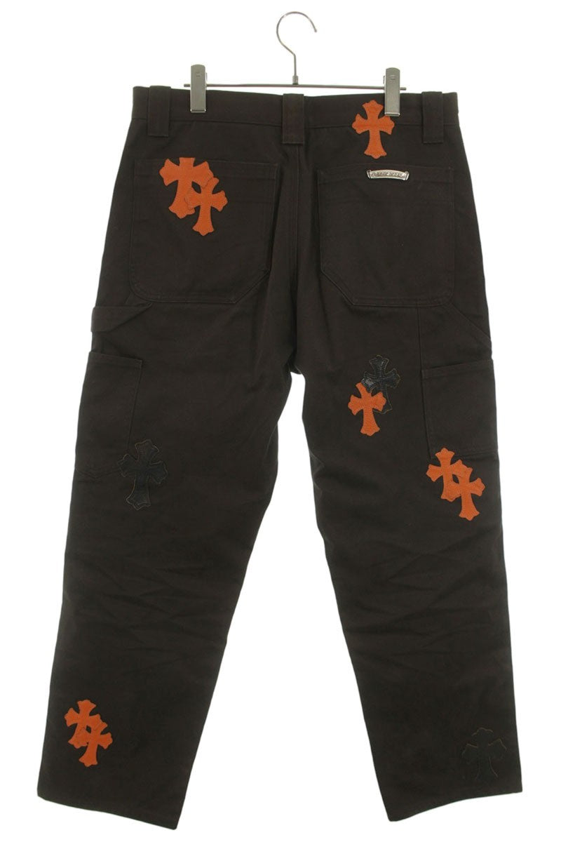 Chrome Hearts Cross Patch Cotton Pants Size 33