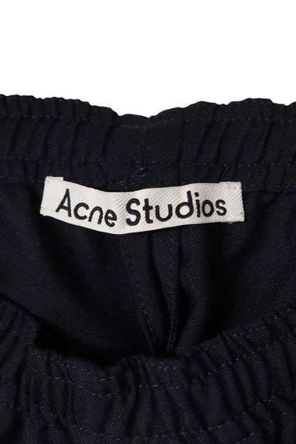 ACNE STUDIOS Wool Mohair Loose Fit Suit Trousers Size 33