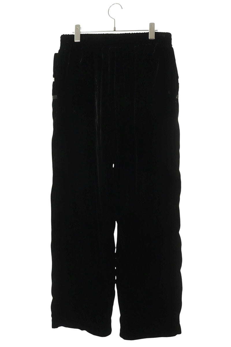 Chrome Hearts Embroidered Velour Track Pants Black Size 34