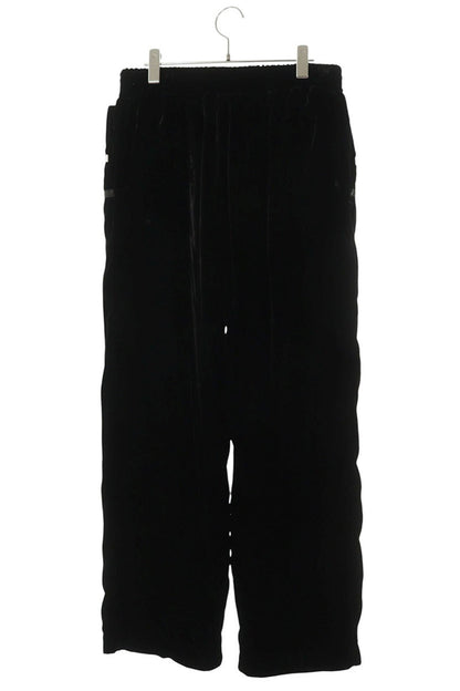 Chrome Hearts Embroidered Velour Track Pants Black Size 34