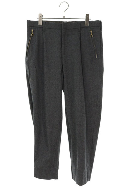 kolor Stretch Wool Zip Design Pants Gray Size 32