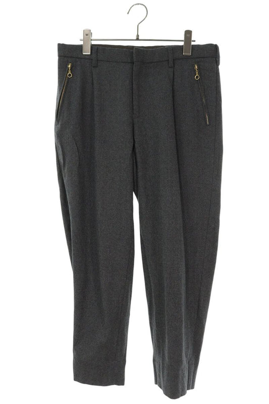 kolor Stretch Wool Zip Design Pants Gray Size 32
