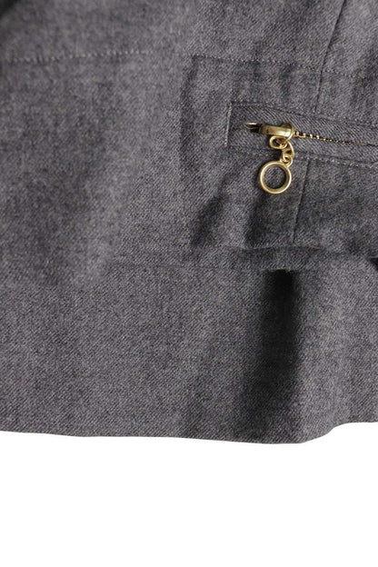 kolor Stretch Wool Zip Design Pants Gray Size 32