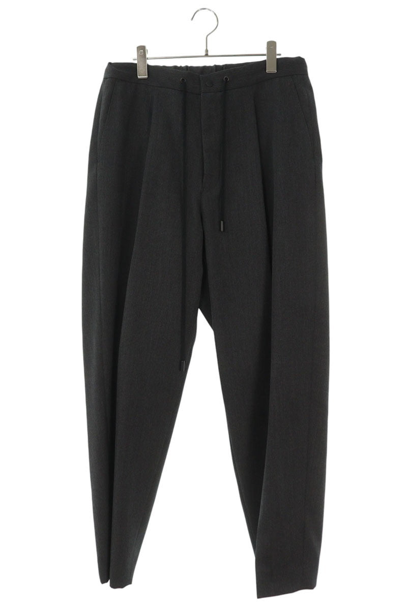 THE RERACS 21SS Wool Pleated Easy Trousers Gray Size 34