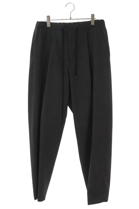THE RERACS 21SS Wool Pleated Easy Trousers Gray Size 34
