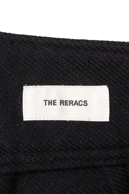 THE RERACS 22FW Wool 2-Tuck Cinch Back Pants Black Size 34