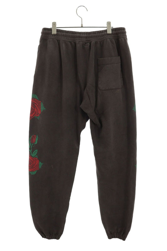 SAINT MICHAEL 22SS Rose Print Vintage Sweat Pants Size 34