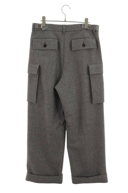 TAROHORIUCHI Wool Cargo Pants Gray Size 33