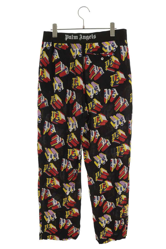 Palm Angels All-Over Print Pajama Pants Multi Size 32