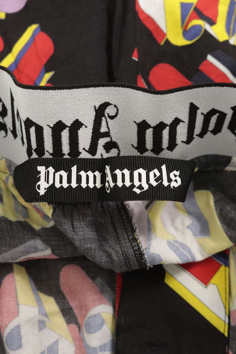 Palm Angels All-Over Print Pajama Pants Multi Size 32