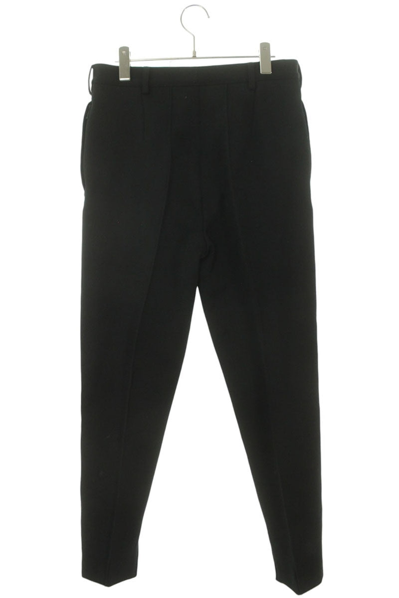 PRADA Technical Gabardine Creased Pants Black Size 33