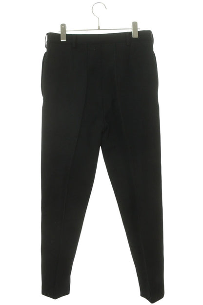 PRADA Technical Gabardine Creased Pants Black Size 33