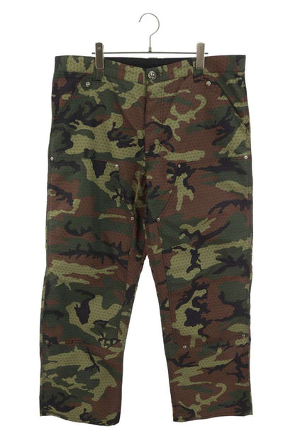 Chrome Hearts CH Plus Camo Double Knee Carpenter Size 36