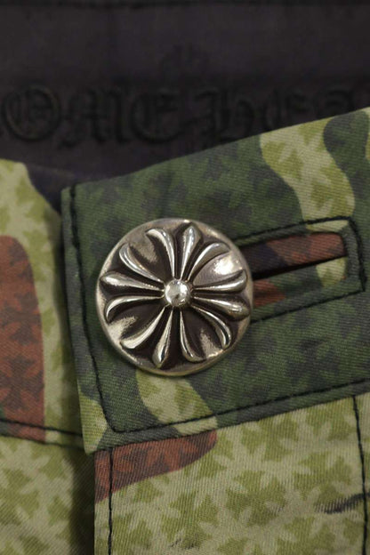 Chrome Hearts CH Plus Camo Double Knee Carpenter Size 36
