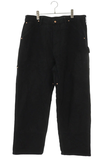 COMOLI Cotton Duck Painter Pants Black Size 36