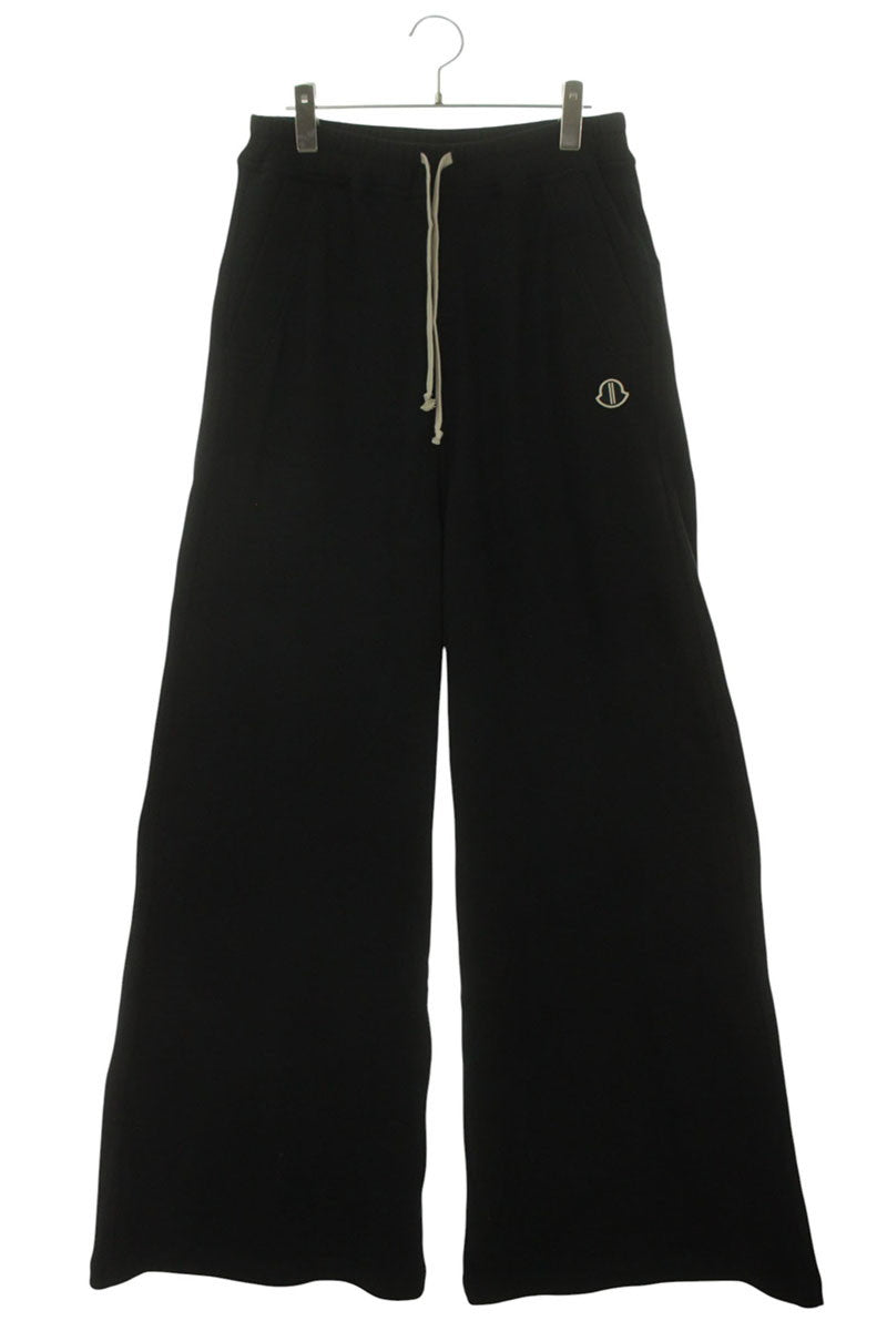 Rick Owens x Moncler Wide Bela Sweatpants Black Size 32