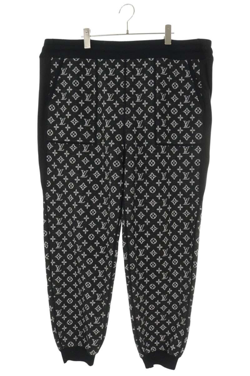 LOUISVUITTON Reversible Monogram Knit Pants Multi Size 4L