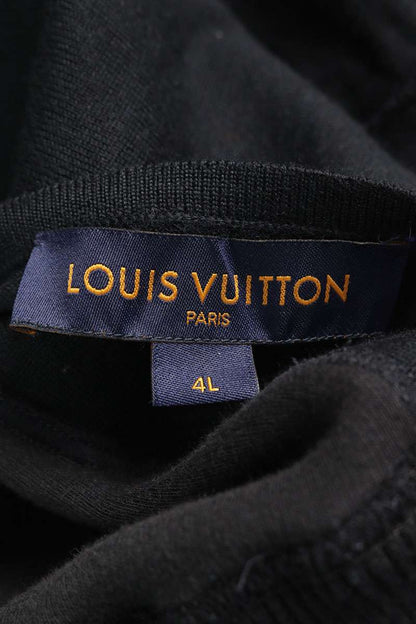 LOUISVUITTON Reversible Monogram Knit Pants Multi Size 4L