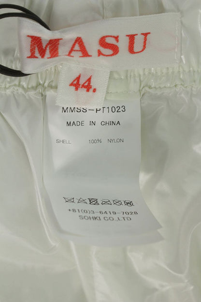 MASU White Nylon Dancing Pants Size 32