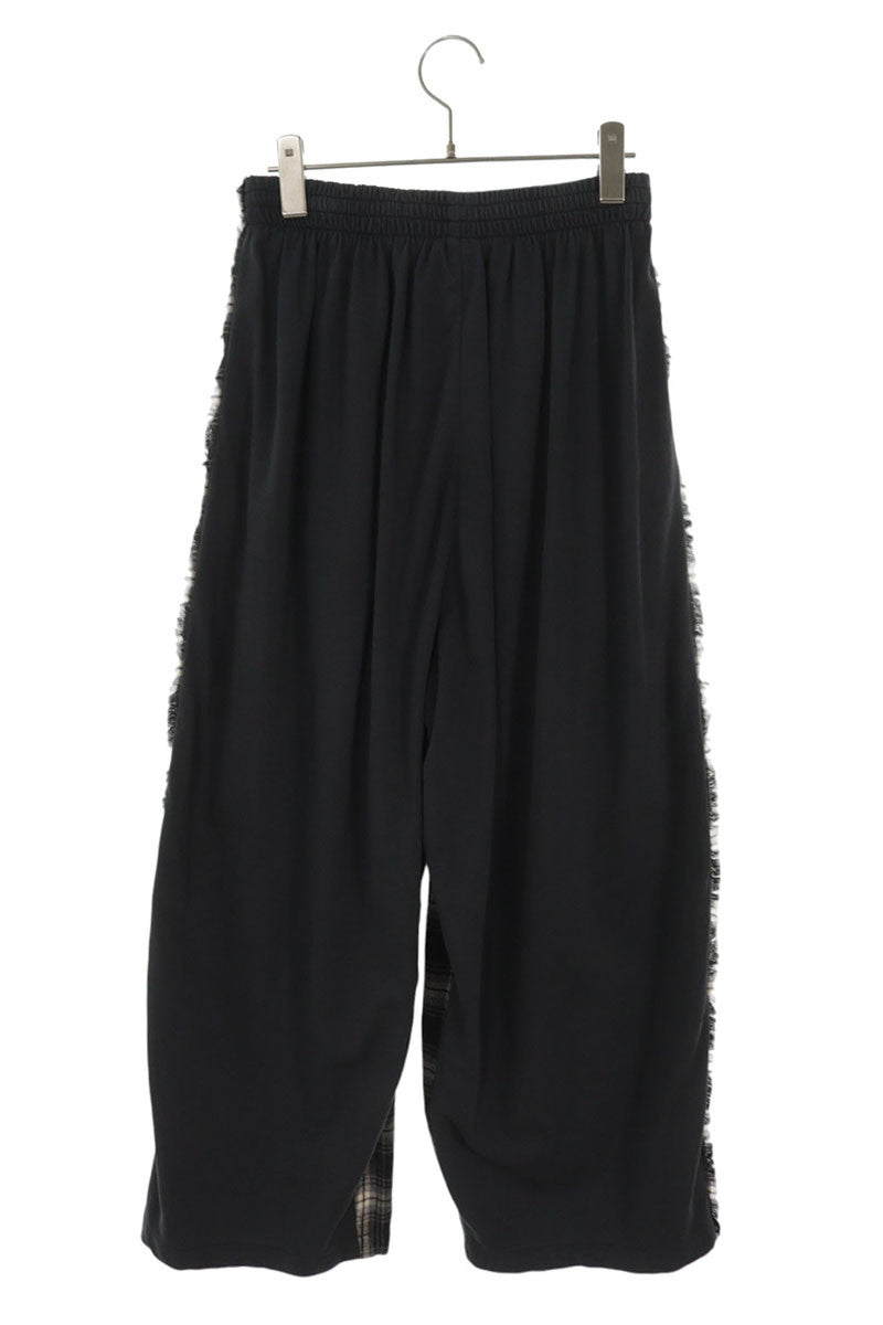 BALENCIAGA Hybrid Check Large Pants Black/White Size 28