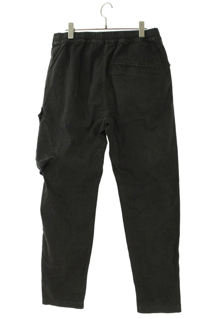 STONEISLAND Black Cotton Logo Patch Cargo Pants Size 31INCH