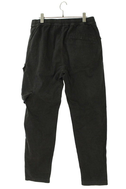 STONEISLAND Black Cotton Logo Patch Cargo Pants Size 31INCH
