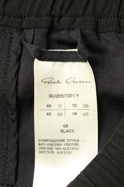 Rick Owens Sarouel Pants Black Size 34