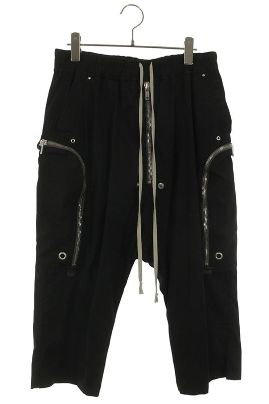 Rick Owens Zip Pocket Cropped Nylon Pants Black Size 36