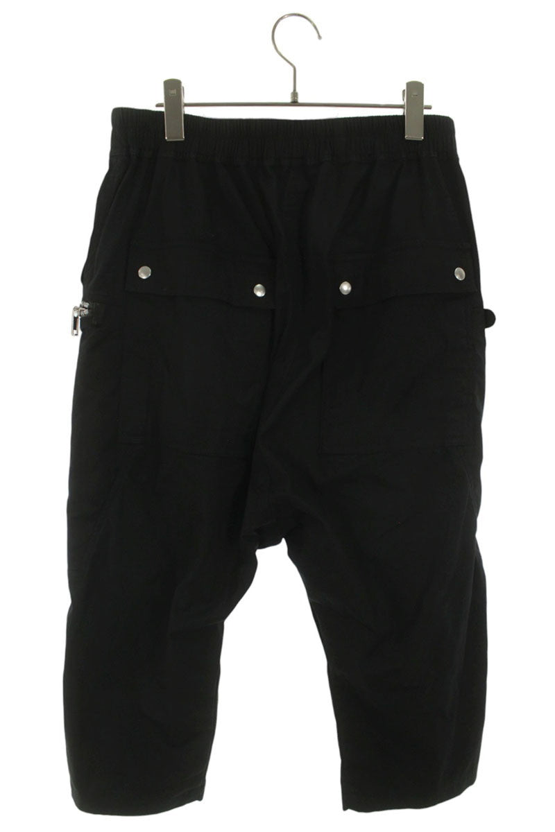 Rick Owens Zip Pocket Cropped Nylon Pants Black Size 36