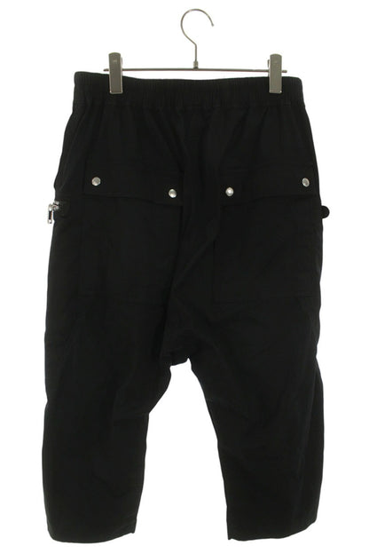 Rick Owens Zip Pocket Cropped Nylon Pants Black Size 36