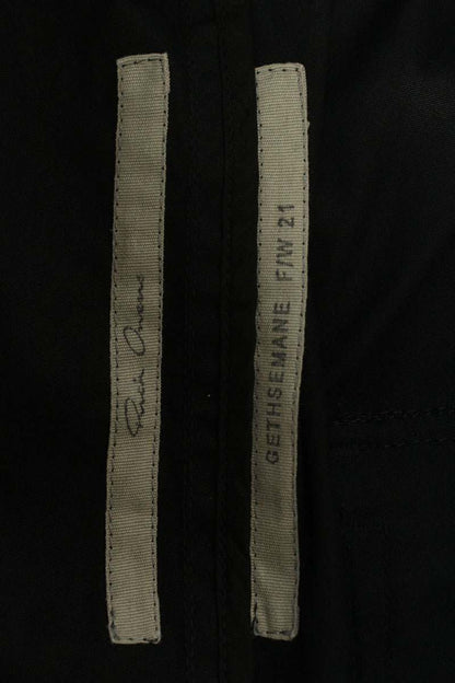 Rick Owens Zip Pocket Cropped Nylon Pants Black Size 36