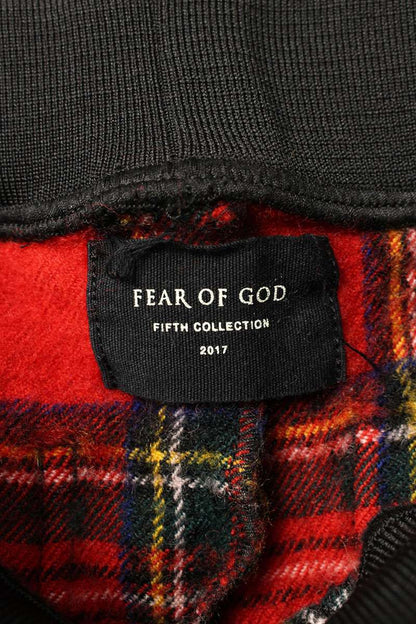FEAR OF GOD Tartan Check Wool Skinny Pants Multi Size 34