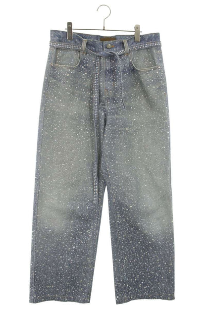 Birth Of Royal Child Multi Stone Embellished Denim Size 34