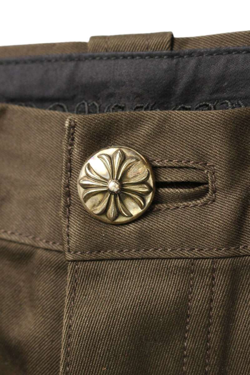 Chrome Hearts Multi Cross Patch Cotton Pants Size 34