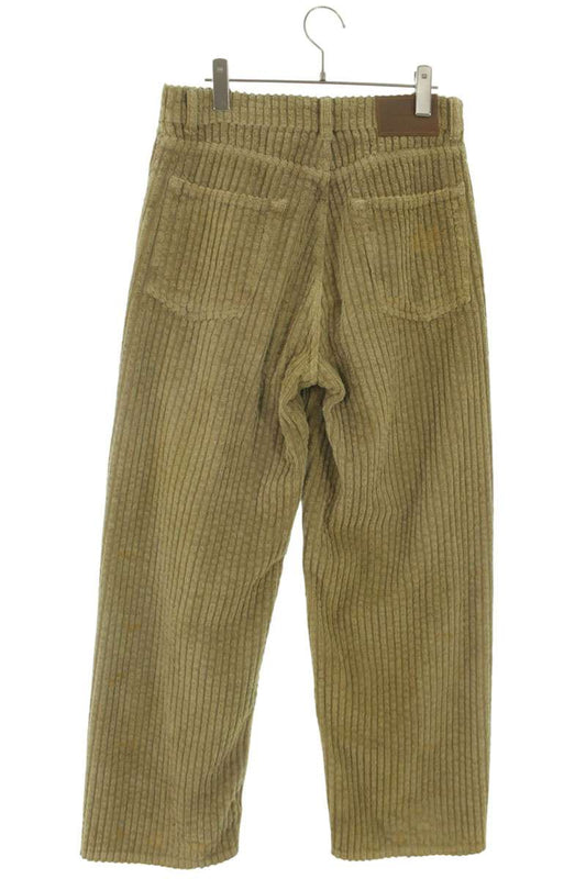 OUR LEGACY Green Corduroy Cotton Pants Size 28