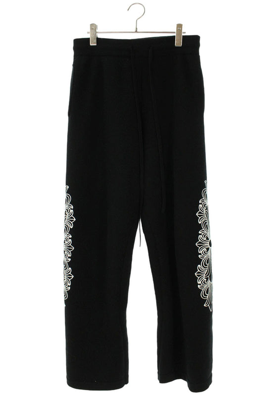 Chrome Hearts Y NOT Floral Embroidered Cashmere Knit Size 30