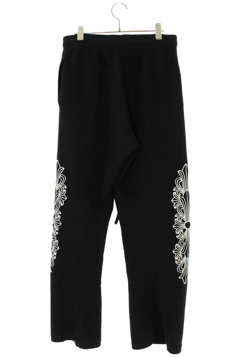Chrome Hearts Y NOT Floral Embroidered Cashmere Knit Size 30