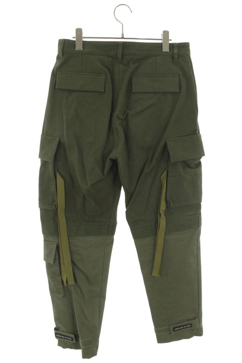 ALWAYS OUT OF STOCK Cotton Cargo Pants Green Size 30