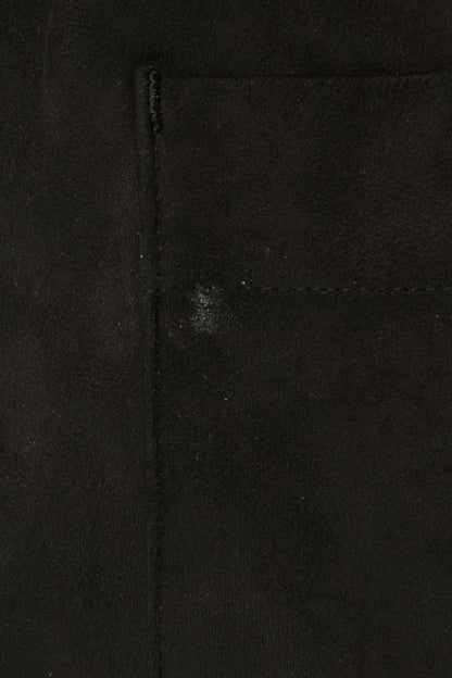 ROTTWEILER Faux Suede Pants Black Size 32