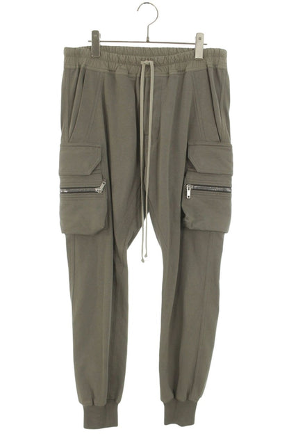 Rick Owens BA Mastodon Cargo Sweatpants Gray Size 38