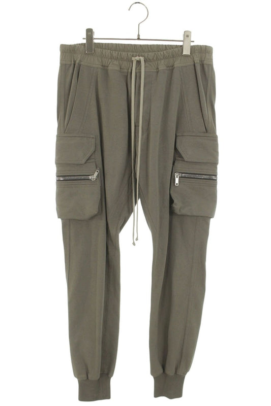 Rick Owens BA Mastodon Cargo Sweatpants Gray Size 38
