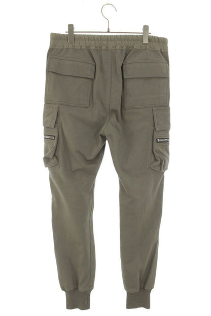 Rick Owens BA Mastodon Cargo Sweatpants Gray Size 38